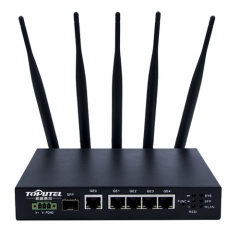 RG4000 Industrial Wireless LTE Router with 5* Ethernet 1*SFP Optical