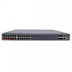 24-Port Gigabit Layer3 Managed network Switch | Hot-Swappable Redundant PSU & 10G Uplinks | TOP-S3230-28TX