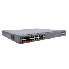 24-Port Gigabit Layer3 Managed network Switch | Hot-Swappable Redundant PSU & 10G Uplinks | TOP-S3230-28TX