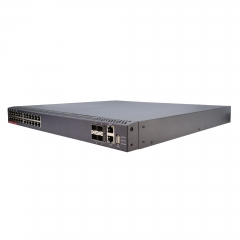 24-Port Gigabit Layer3 Managed network Switch | Hot-Swappable Redundant PSU & 10G Uplinks | TOP-S3230-28TX