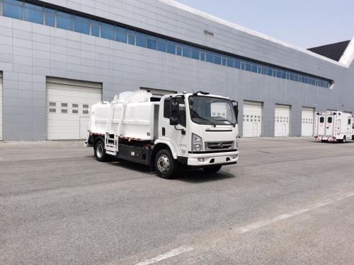 PURE ELECTRIC KITCHEN GARBAGE TRUCK