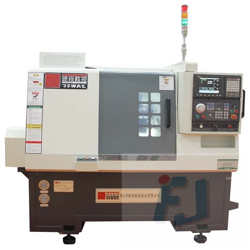 Torno de ferramenta de base inclinada de 2 eixos cnc CF36