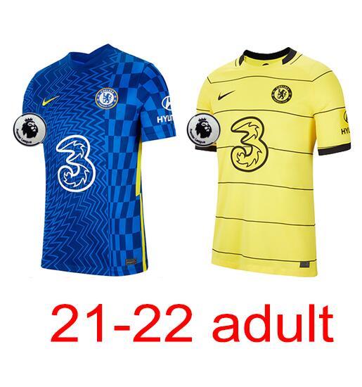 2021-2022 Chelsea Adult + Patch Thailand Best Quality