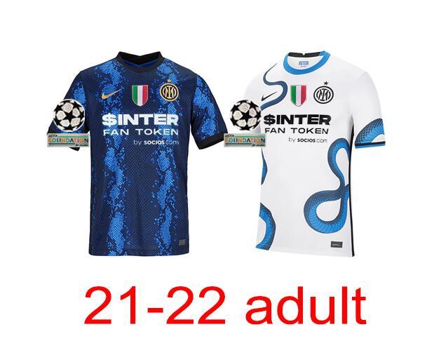 2021-2022 Inter Adult + Patch Thailand's best quality