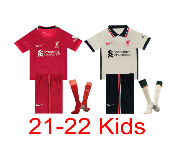 Free Shipping Liverpool Children's Socks 2021-2022 Thailand's best quality