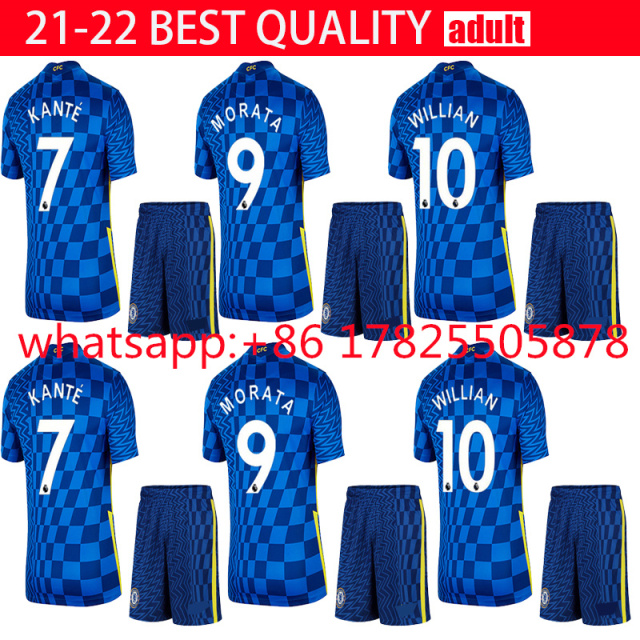Free Shipping Chelsea Adult Set 2021-2022 Thailand's best quality