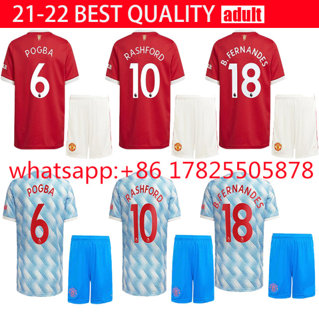 Free Shipping Manchester United Adult Set 2021-2022 Thailand's best quality