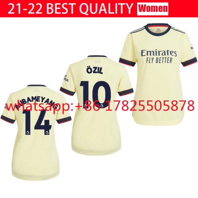 Free Shipping Arsenal Women Adult 2021-2022 Thailand's best quality