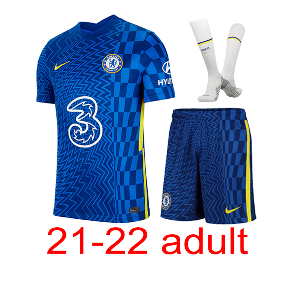 Free Shipping Chelsea Adult Set+Socks 2021-2022 Thailand's best quality