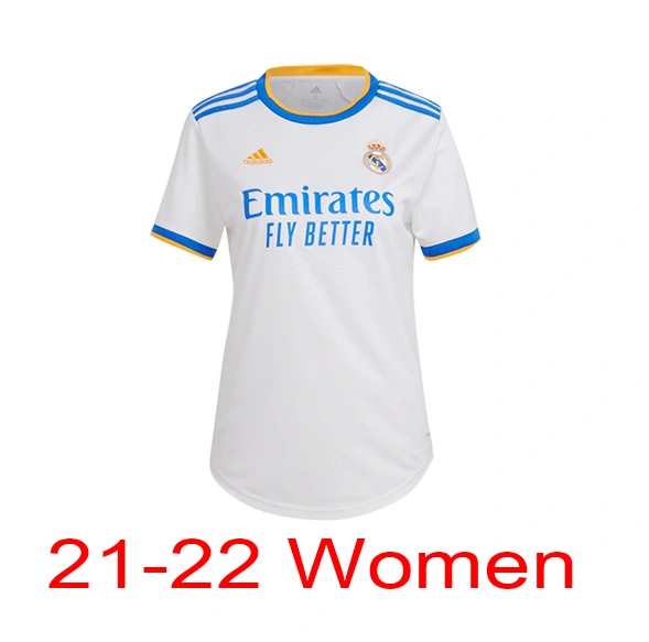 Free Shipping Real Madrid Women Adult 2021-2022 Thailand's best quality