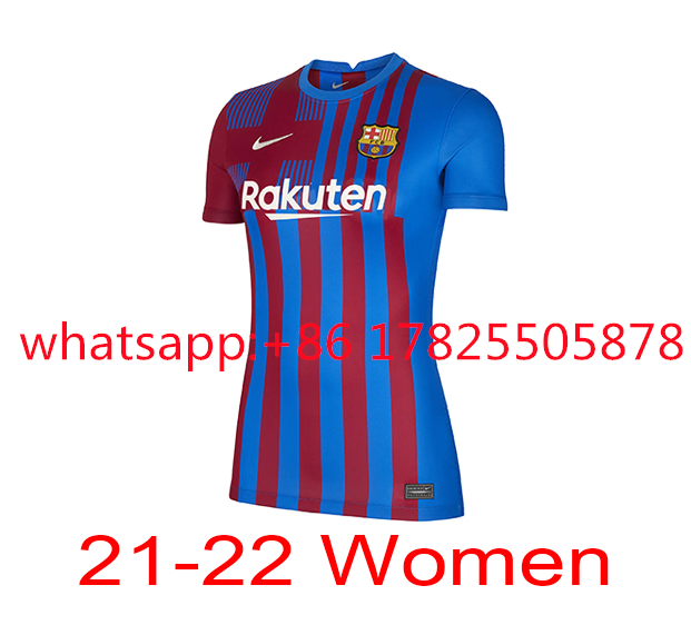 Free Shipping Barcelona Women Adult 2021-2022 Thailand's best quality