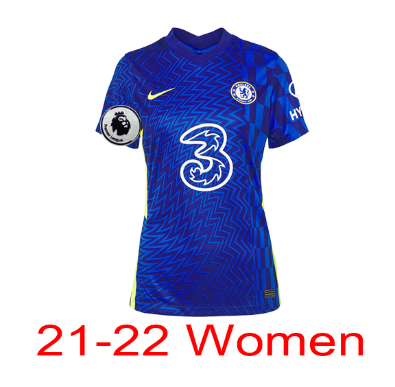 Free Shipping Chelsea Women + Patch 2021-2022 Thailand's best quality