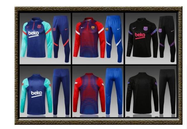 2021-2022 Barcelona adult Training clothes