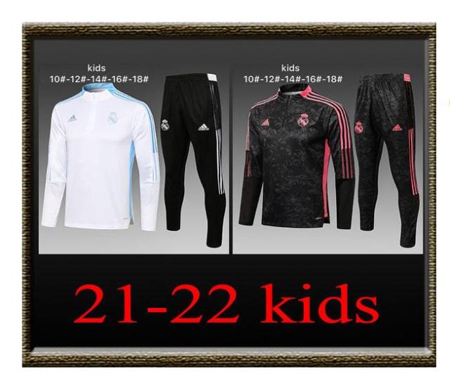 2021-2022 Real Madrid Kids Training clothes