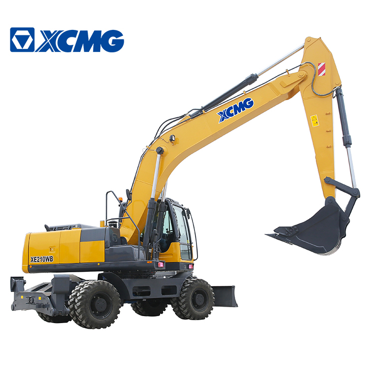 XCMG 21 ton Hydraulic Digger Excavator XE210WB Wheel Excavator