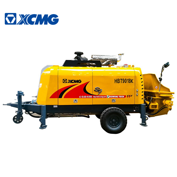 XCMG trailer concrete pump HBT9018K concrete pump