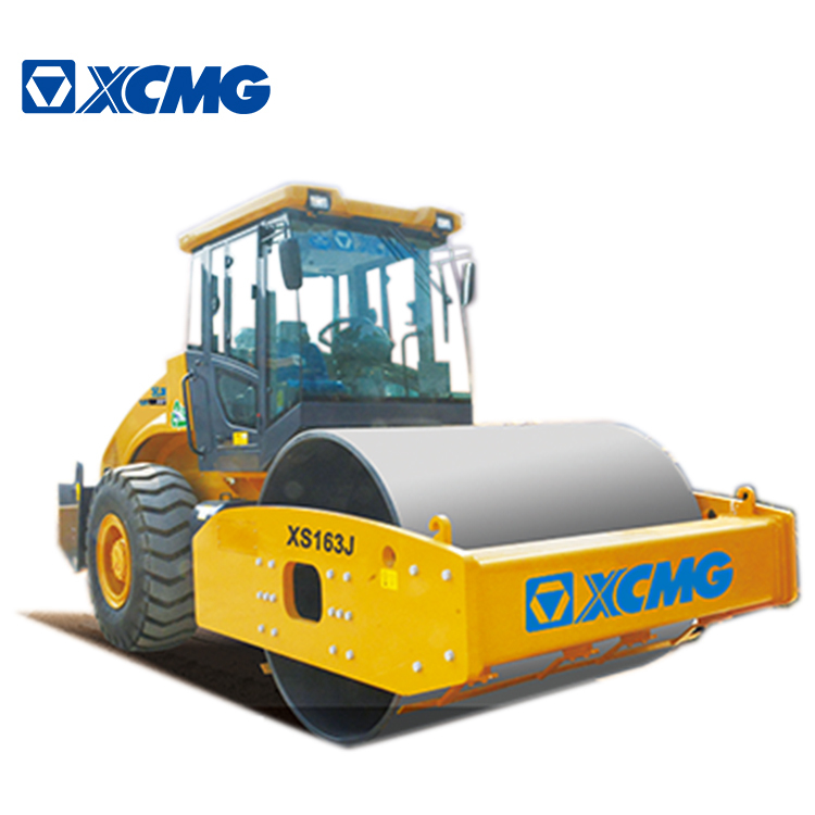 XCMG 16tons single drum road roller XS163J