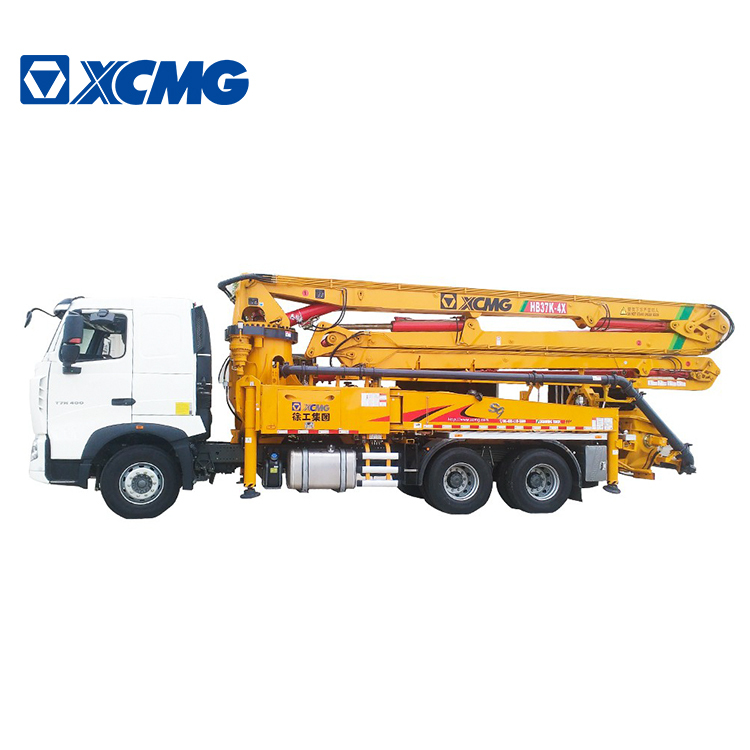 XCMG 37m HB37K China truck mounted concrete pump truck price for sale