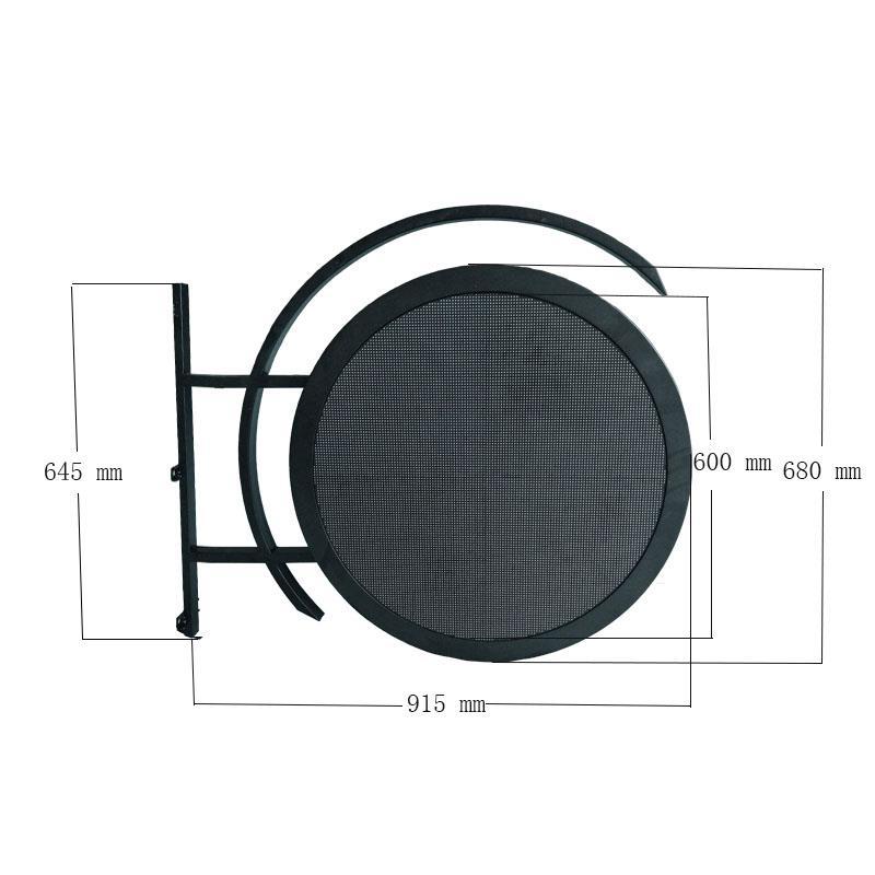 【LOGO Series】 Indoor P2.5mm # 500mm diameter # nova TCC70A # 3840Hz