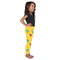 Yellow Circus Kids Leggings