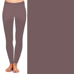 Coffee soild leggings