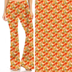 Colored Christmas flares pants