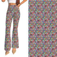 colours printing-flares pants