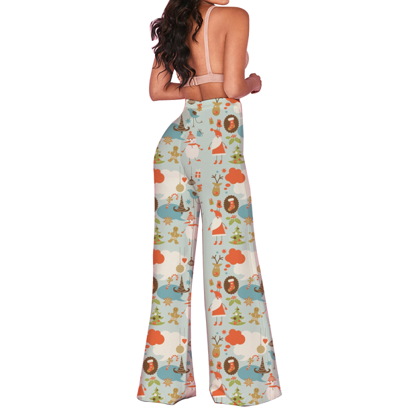 Swon printing- flares pants