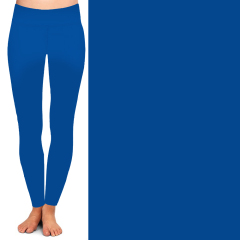 Blue high waist leggings