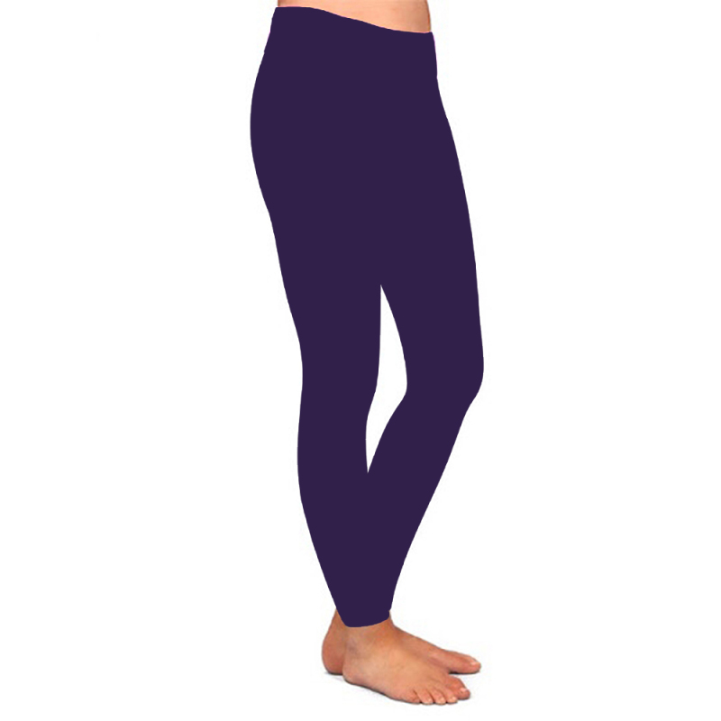 Dark Purple high waist leggings