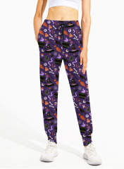 Halloween prints full length joggers