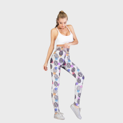 Printed high waist leggings