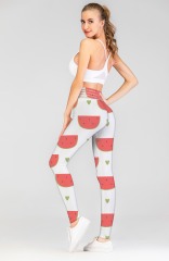 Printed high waist leggings