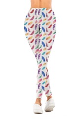 Custom high stretch printed leggings