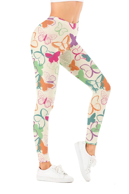 Custom printed leggings