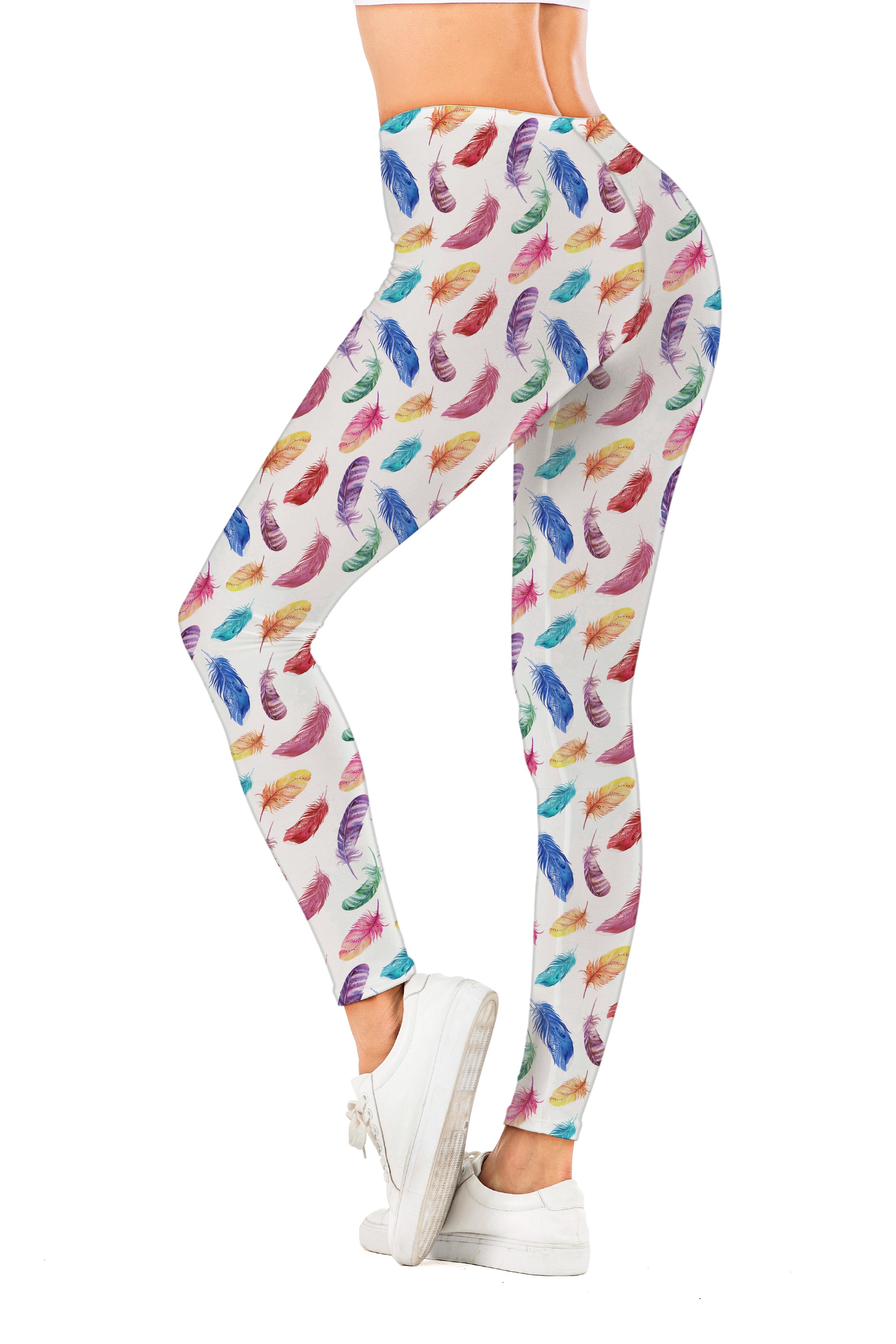 Custom high stretch printed leggings