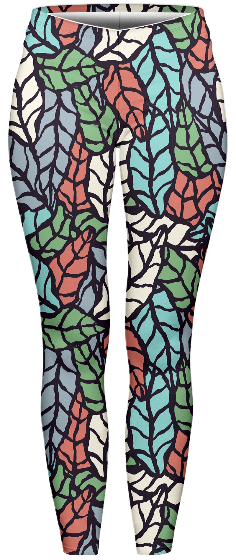 Custom printed leggings