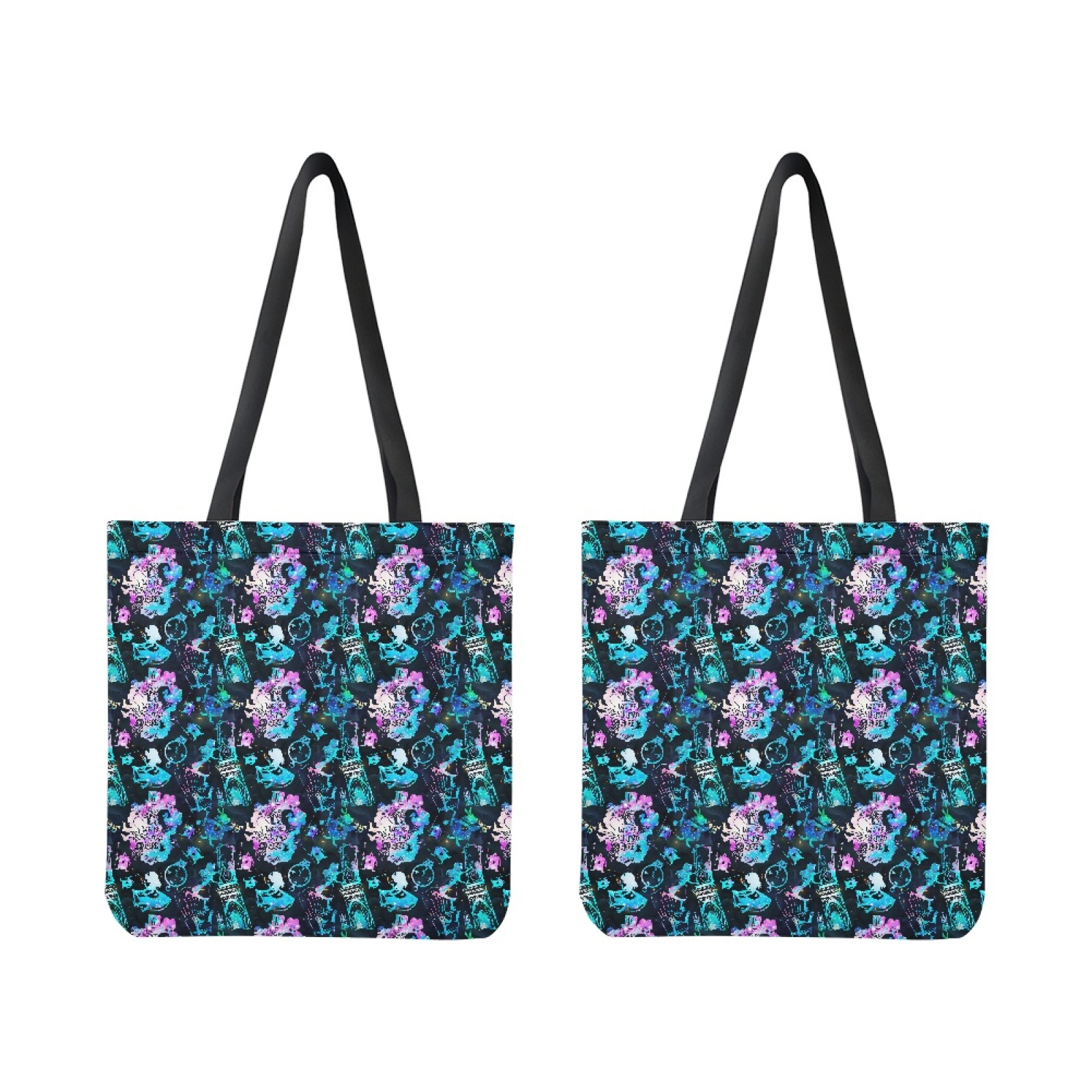 Double-sided printed shopping bag