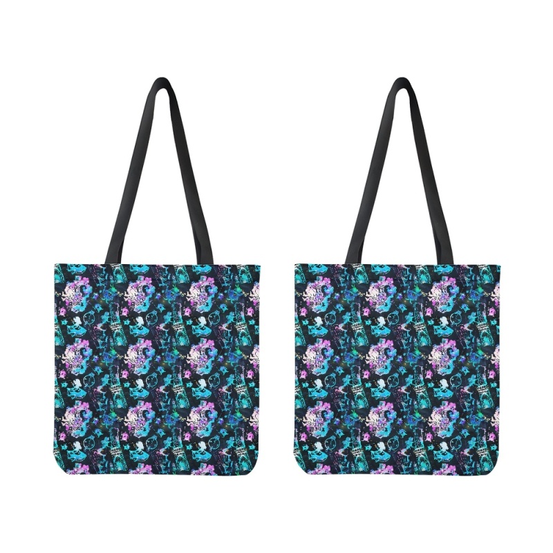 Double-sided printed shopping bag