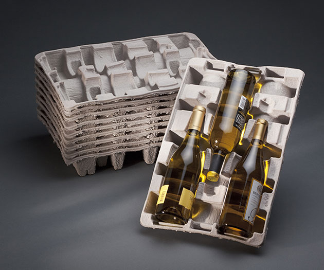 wine pulp molded packaging