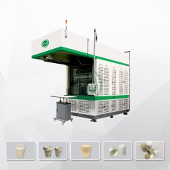 Машина для производства стаканов и крышек для мороженого из целлюлозы
