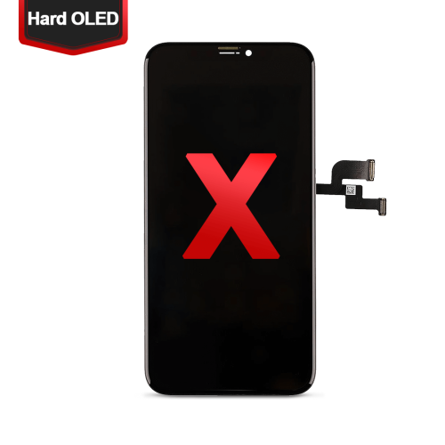 Hard OLED Assembly for iPhone X Screen Replacement (Aftermarket)