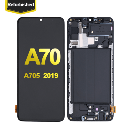 OLED Assembly With Frame For Samsung Galaxy A70 (A705 / 2019) (Premium Quality) (All Colors)