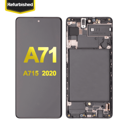 OLED Assembly With Frame For Samsung Galaxy A71 (A715 / 2020) (Premium Quality) (All Colors)
