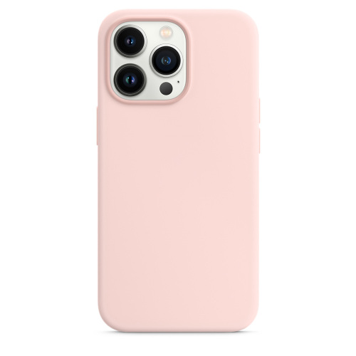 iPhone 13 Pro Silicone Case with MagSafe - Chalk Pink