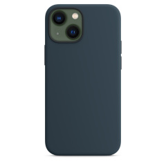 iPhone 13 mini Silicone Case with MagSafe - Abyss Blue