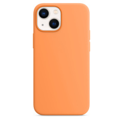 iPhone 13 mini Silicone Case with MagSafe - Marigold