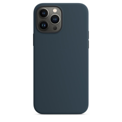 iPhone 13 Pro Max Silicone Case with MagSafe - Abyss Blue