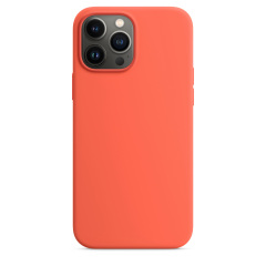 iPhone 13 Pro Max Silicone Case with MagSafe - Nectarine