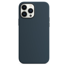 iPhone 13 Pro Max Silicone Case with MagSafe - Abyss Blue
